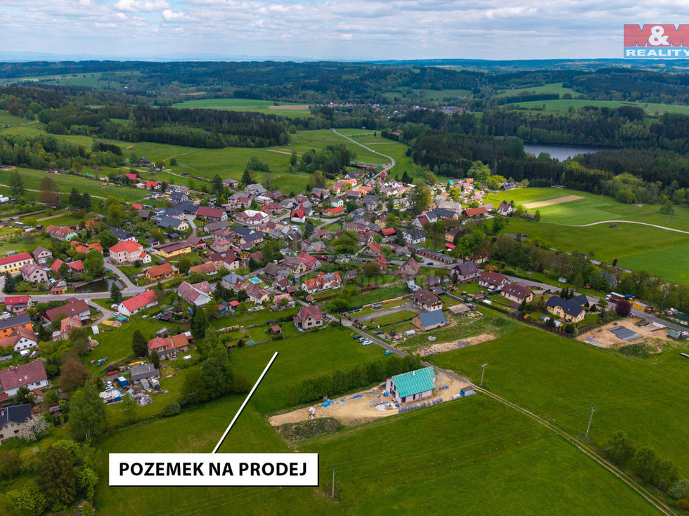 Prodej stavební parcely 2590 m², Studnice