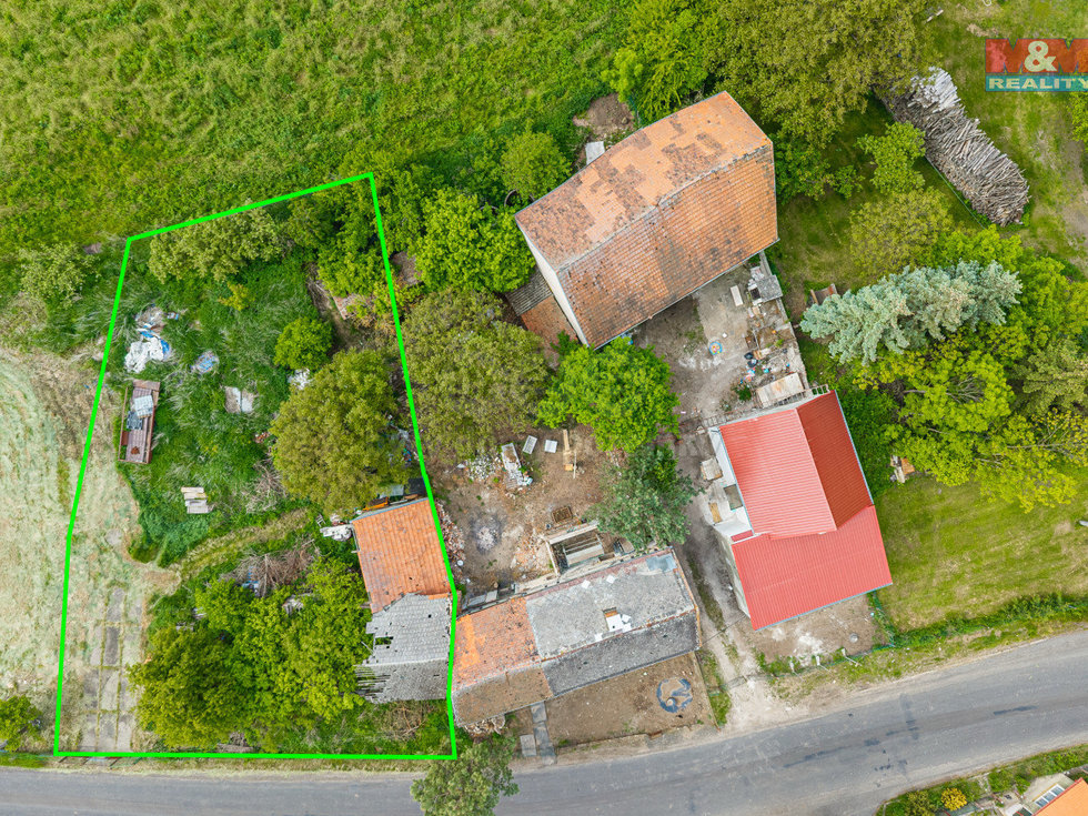 Prodej stavební parcely 841 m², Krásný Dvůr