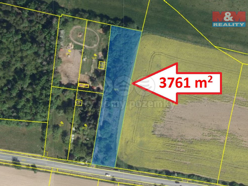 Pronájem zahrady 3761 m², Sezemice