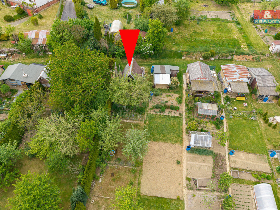 Prodej zahrady 329 m², Cheb