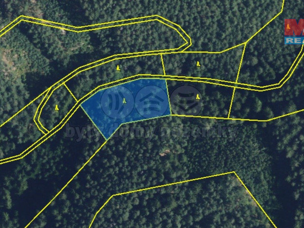Prodej lesa 5021 m², Proseč