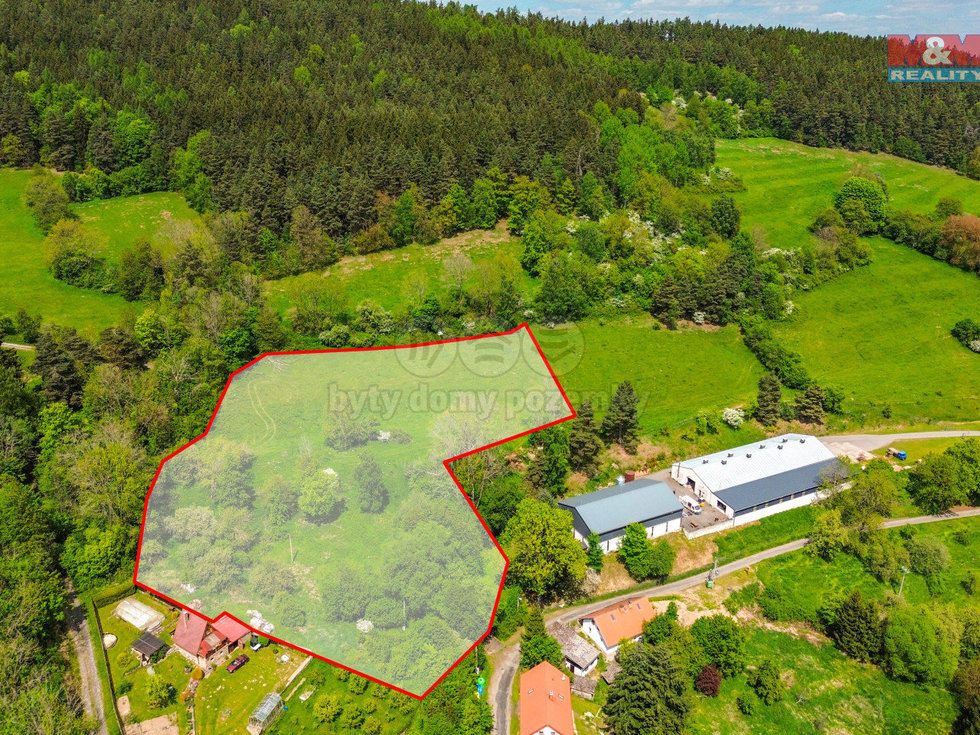 Prodej stavební parcely 10400 m², Sušice