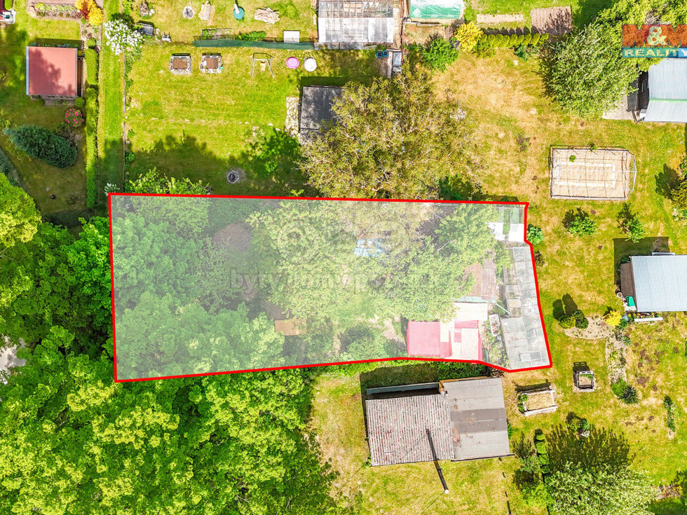 Prodej zahrady 405 m², Františkovy Lázně