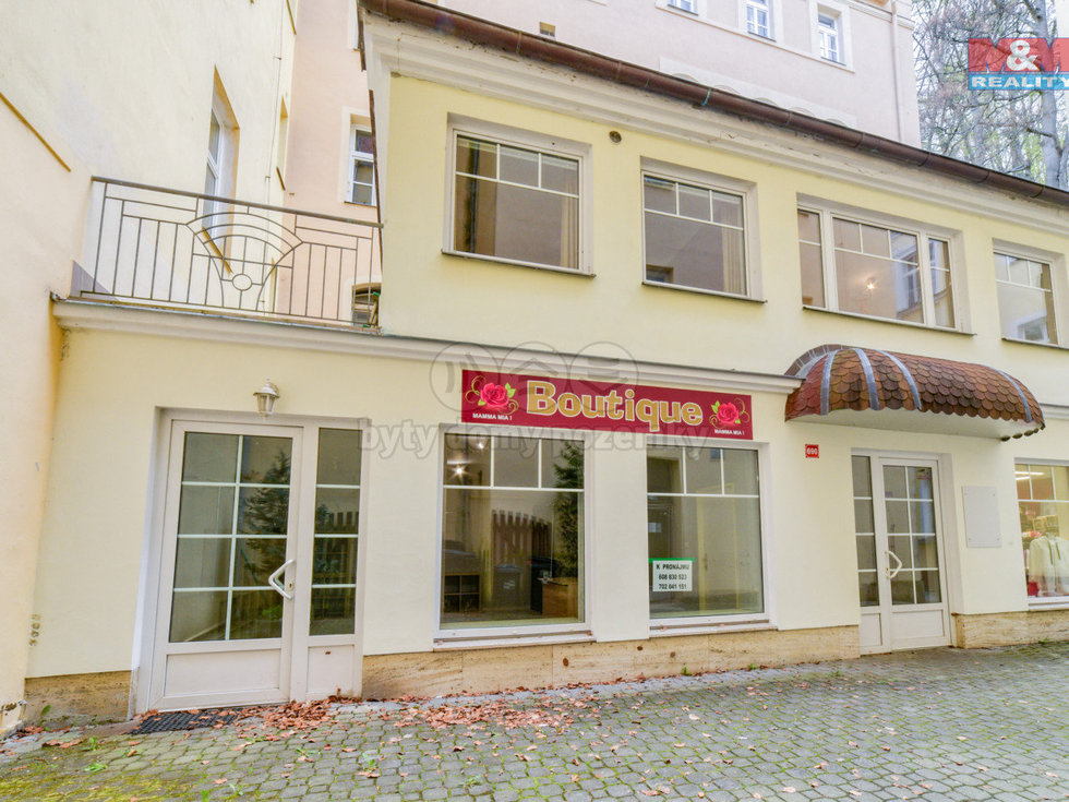 Pronájem obchodu 69 m², Mariánské Lázně