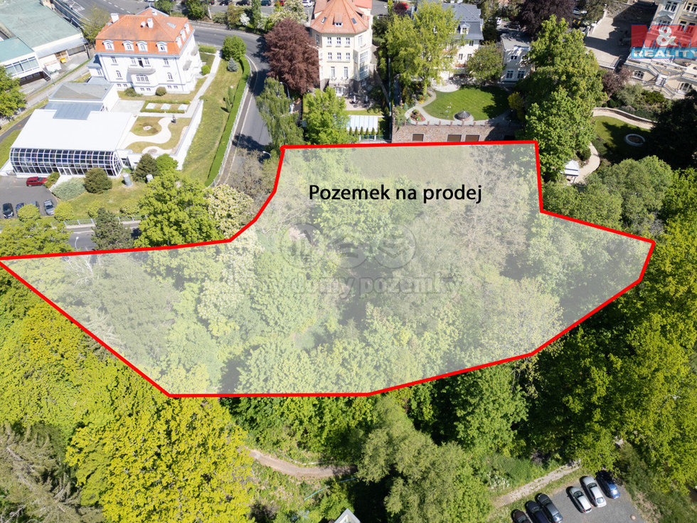 Prodej komerčního pozemku 3343 m², Karlovy Vary