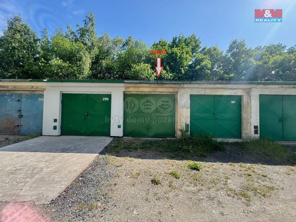 Prodej garáže 18 m², Chomutov