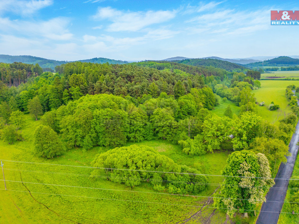 Prodej zahrady 4106 m², Borotice