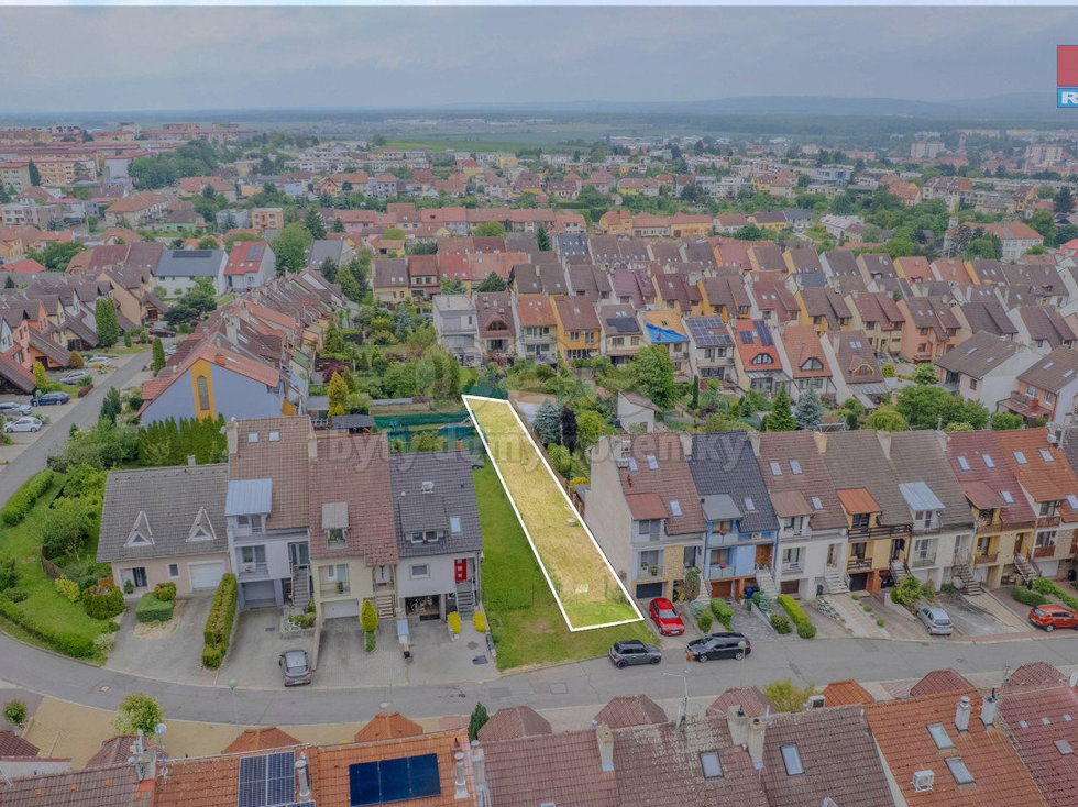 Prodej stavební parcely 391 m², Uherské Hradiště