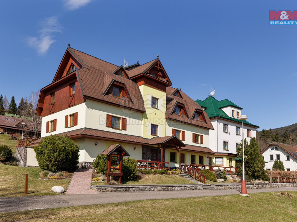 Prodej hotelu, penzionu 1049 m², Janské Lázně