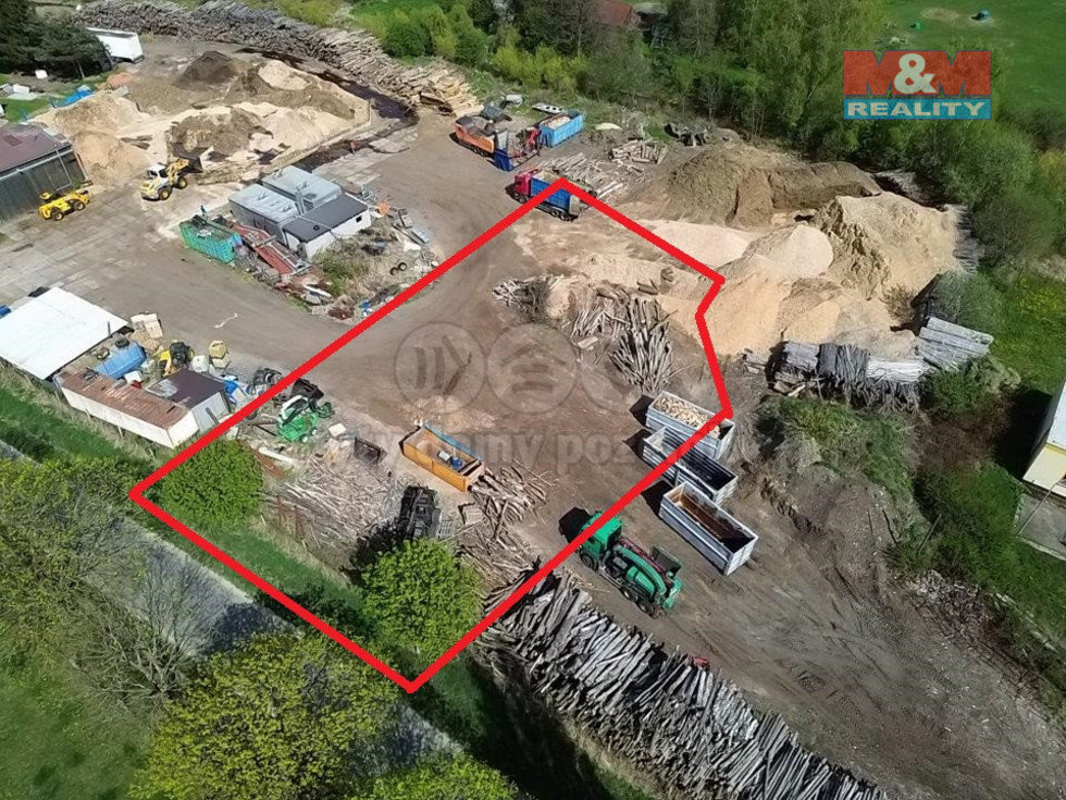 Prodej komerčního pozemku 1945 m², Kardašova Řečice