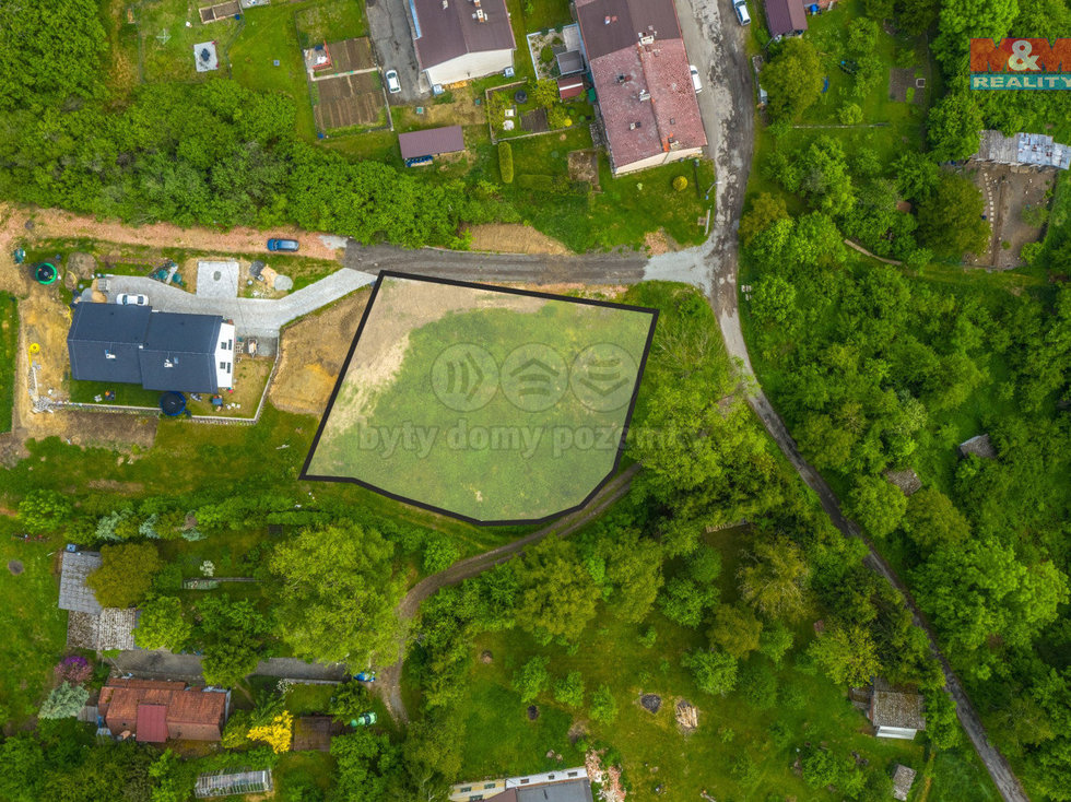 Prodej stavební parcely 1349 m², Mnichovo Hradiště