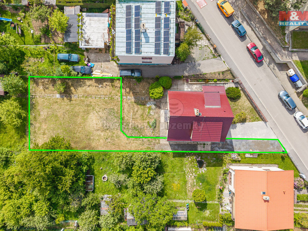 Prodej stavební parcely 456 m², Benešov