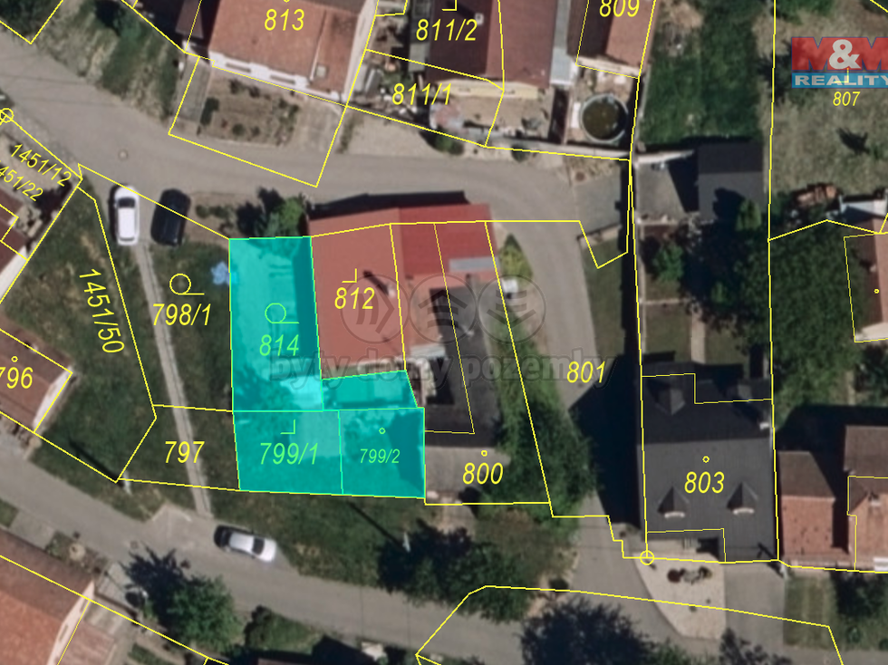 Prodej komerčního pozemku 197 m², Hovorany