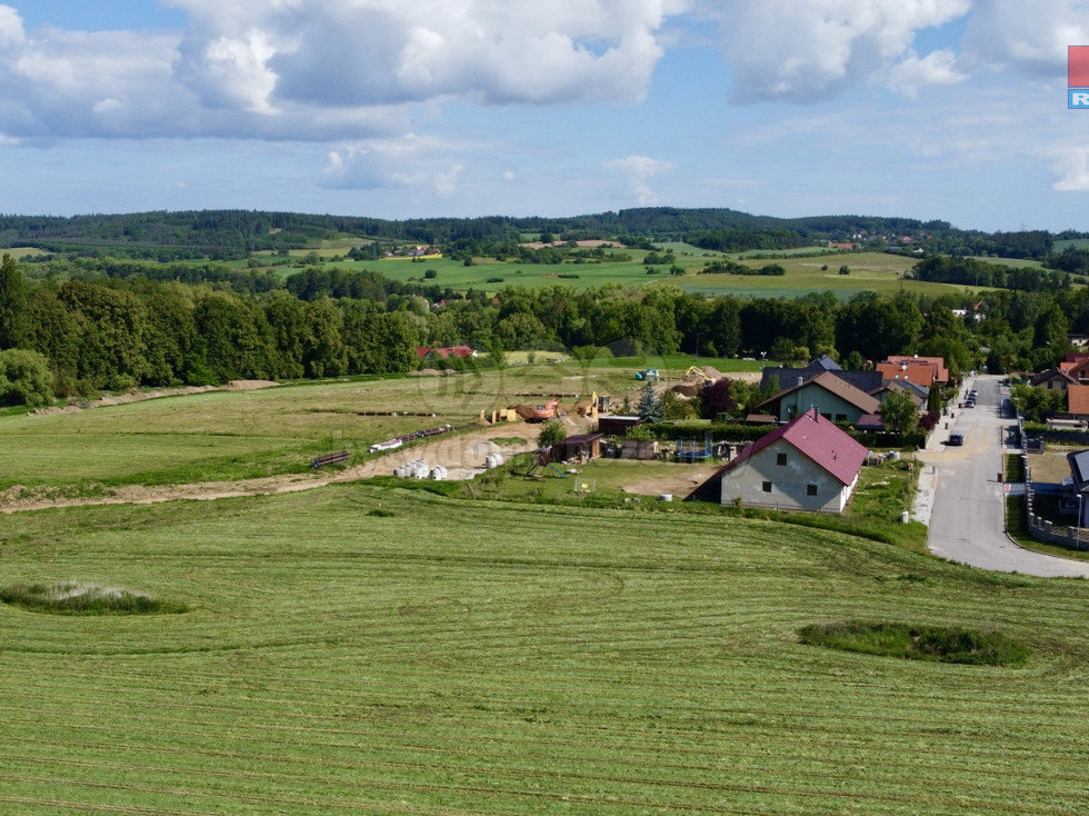 Prodej stavební parcely 1014 m², Mirotice