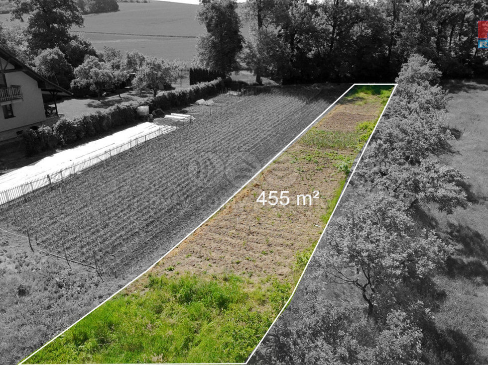 Prodej stavební parcely 455 m², Křtomil