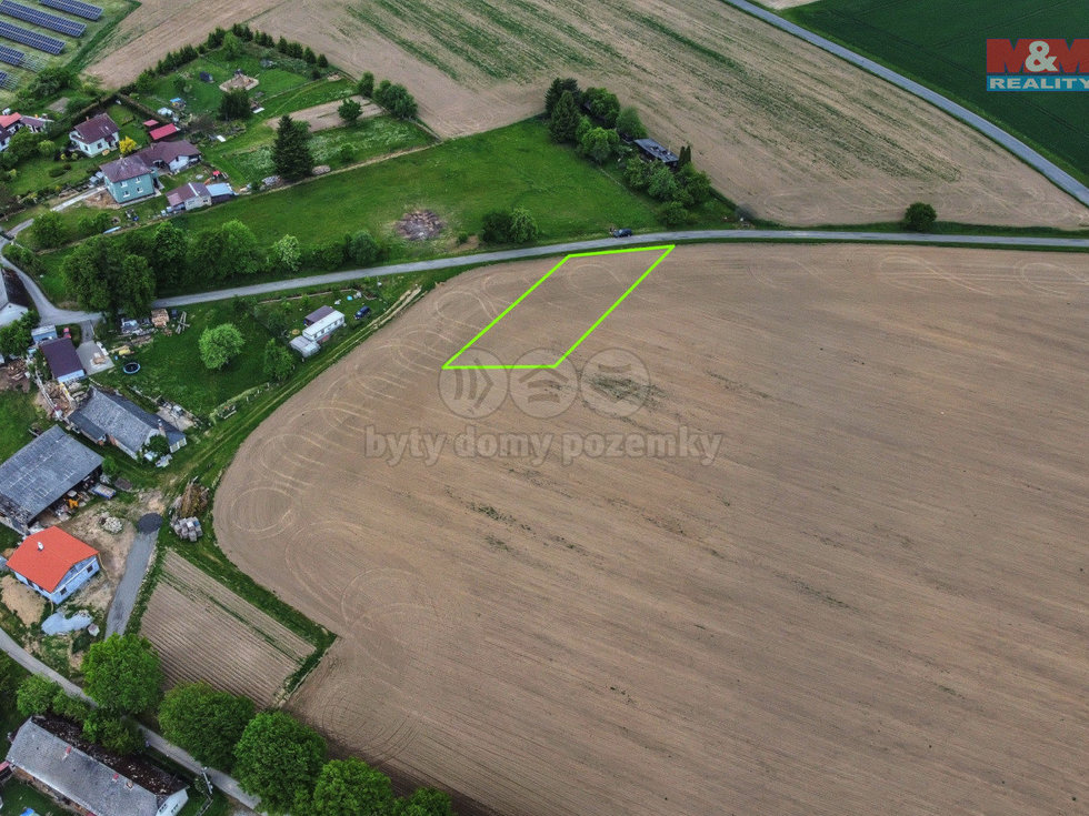 Prodej stavební parcely 5749 m², Krásná Hora