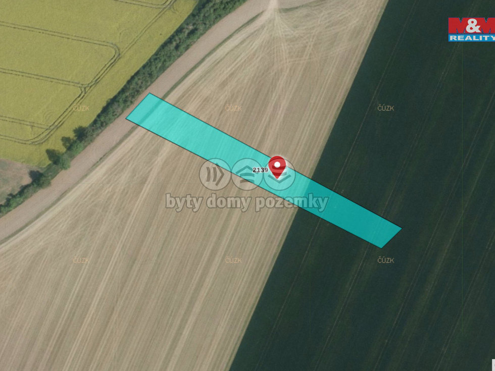 Prodej zemědělské půdy 3668 m², Kočí