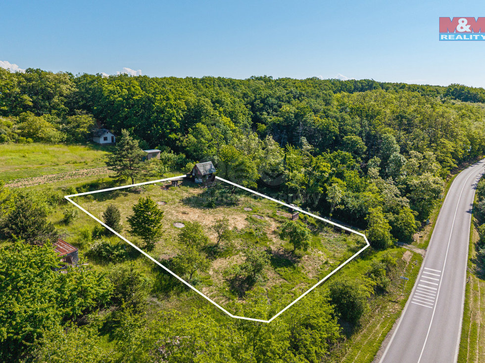 Prodej zahrady 1705 m², Krabčice