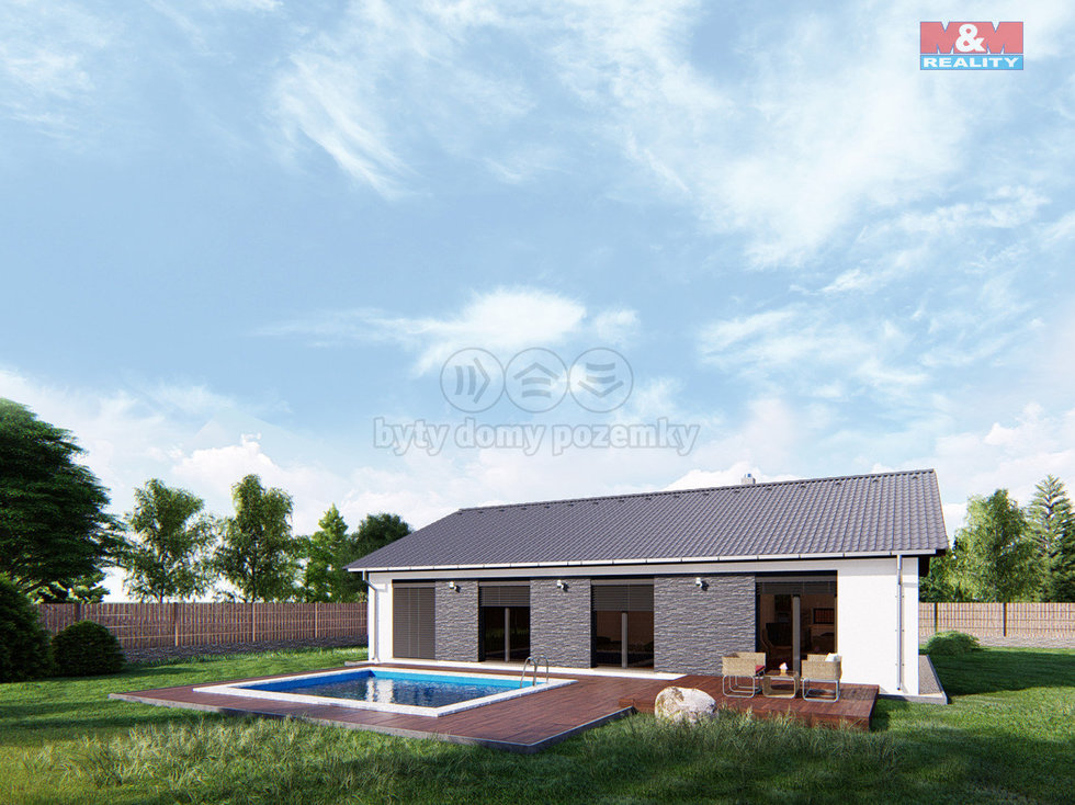 Prodej stavební parcely 1492 m², Černovice