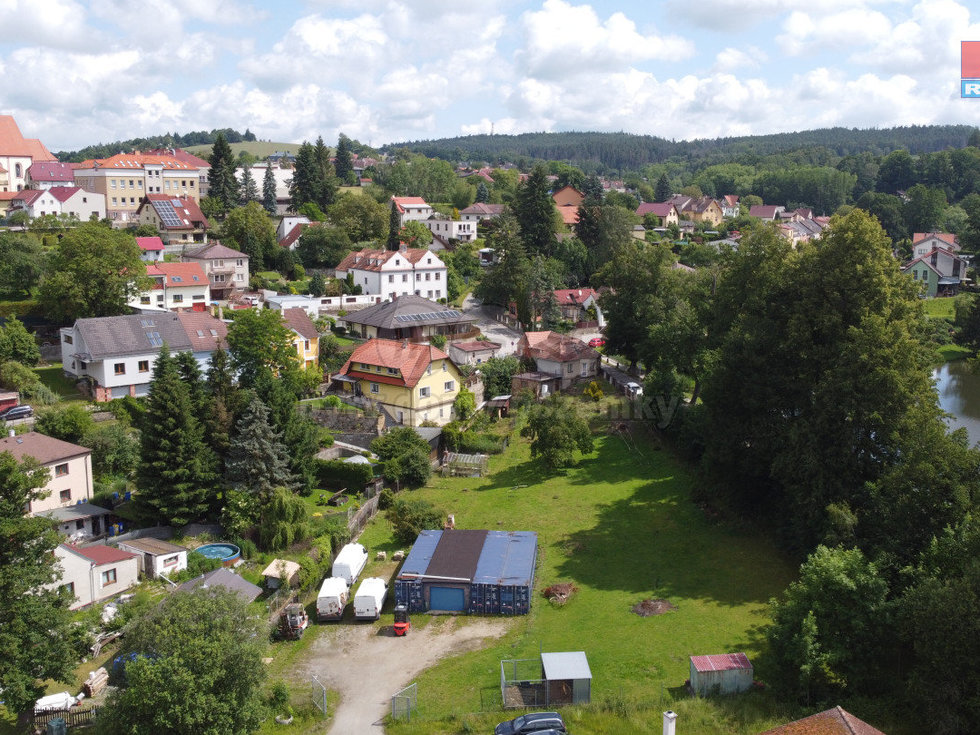 Prodej stavební parcely 1104 m², Rudolfov