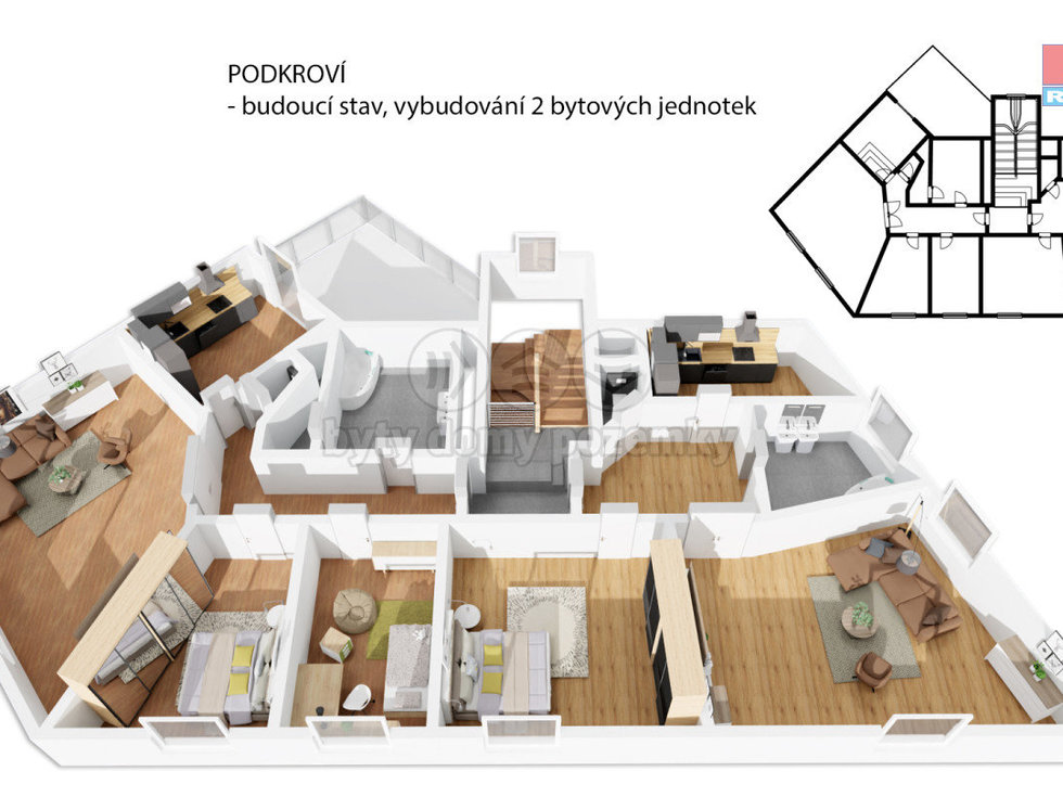 Prodej bytu 1+kk, garsoniery 220 m², Český Těšín