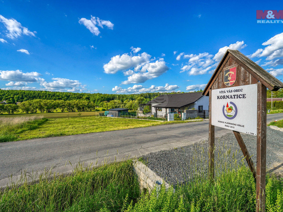 Prodej stavební parcely 614 m², Milínov