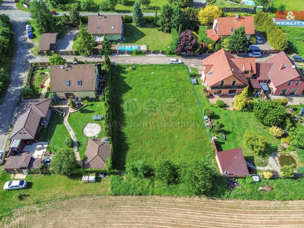 Prodej stavební parcely 996 m², Zruč-Senec