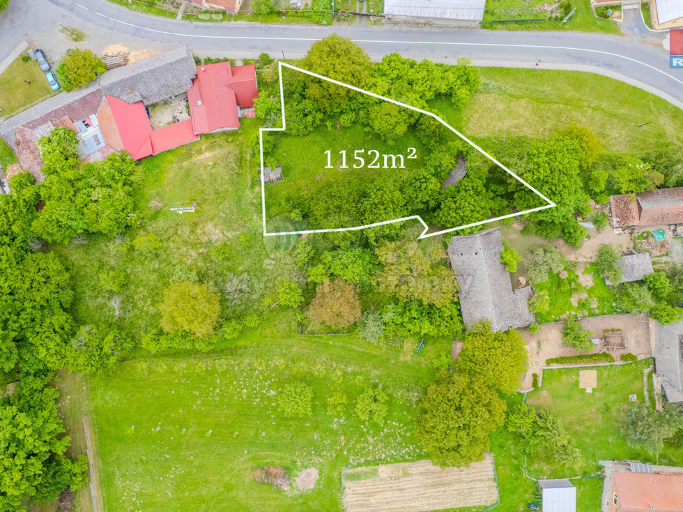 Prodej stavební parcely 1152 m², Bystřice pod Hostýnem