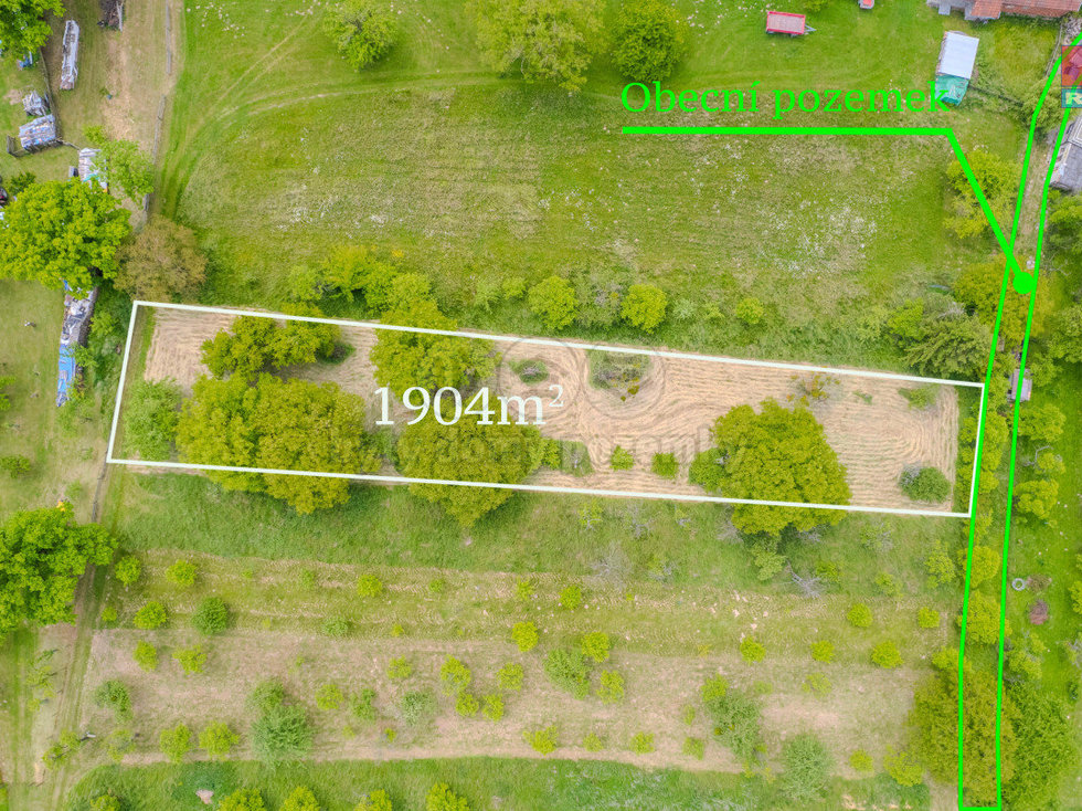 Prodej zahrady 1904 m², Bystřice pod Hostýnem