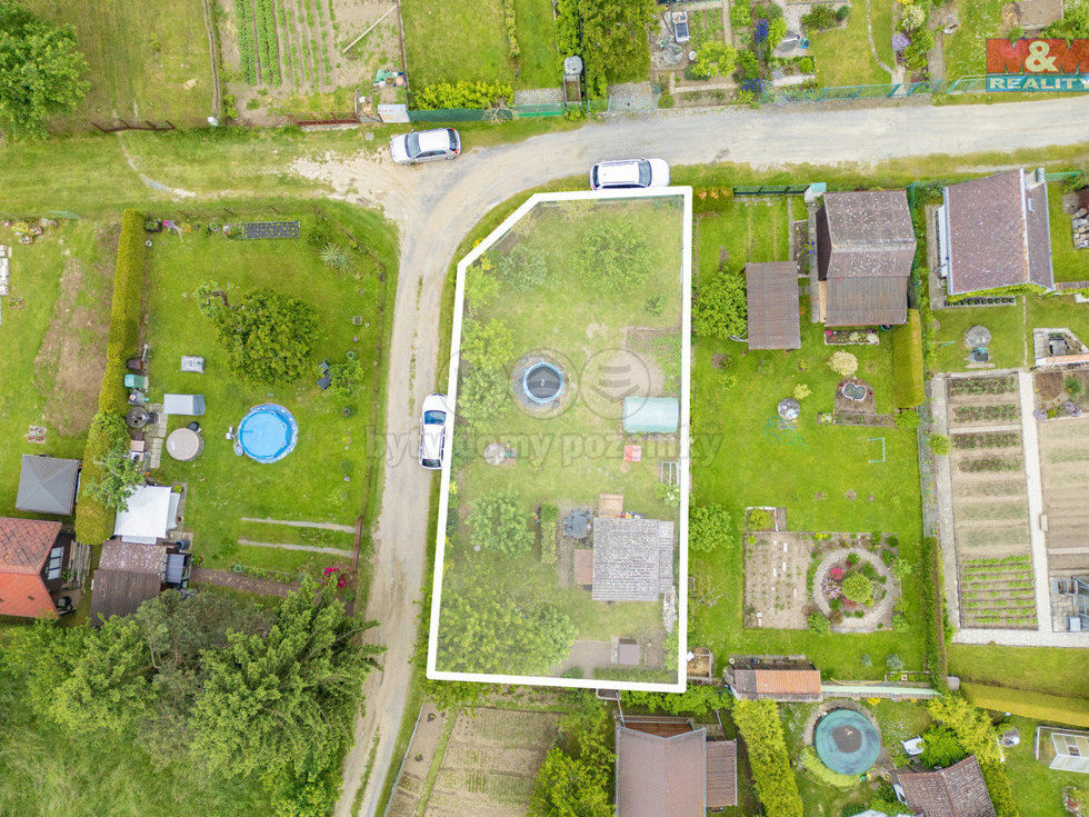 Prodej zahrady 385 m², Klatovy