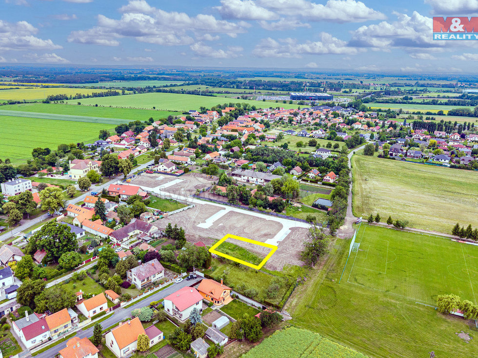 Prodej stavební parcely 725 m², Vrbová Lhota