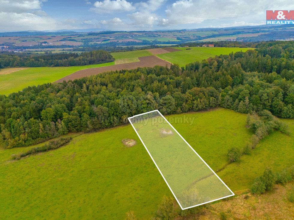 Prodej louky 5843 m², Spálené Poříčí