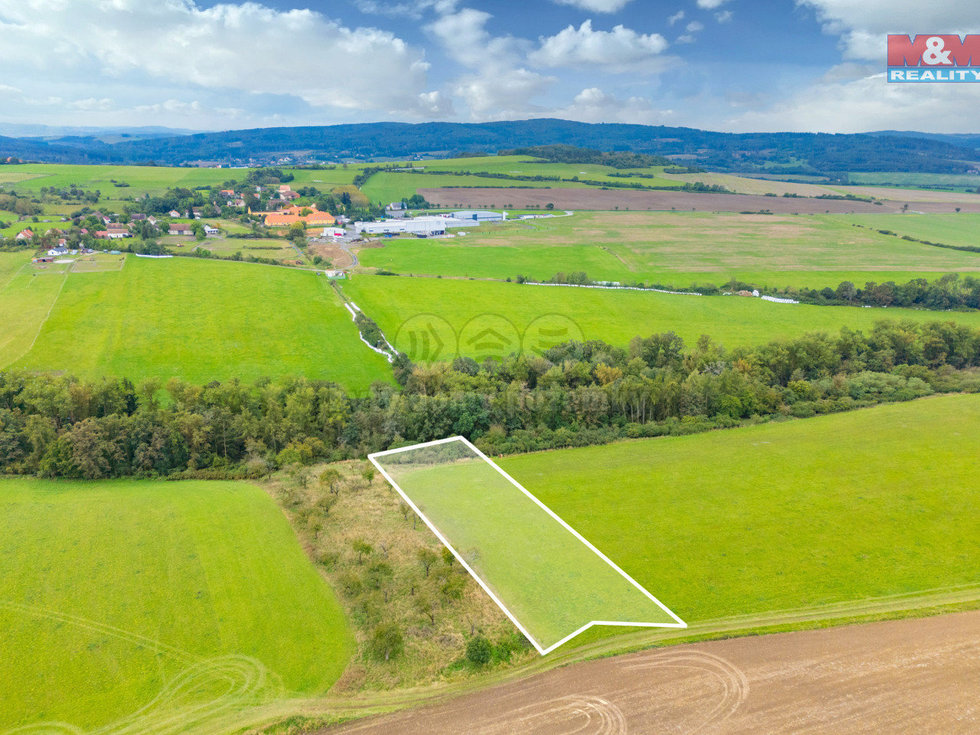 Prodej louky 4161 m², Spálené Poříčí