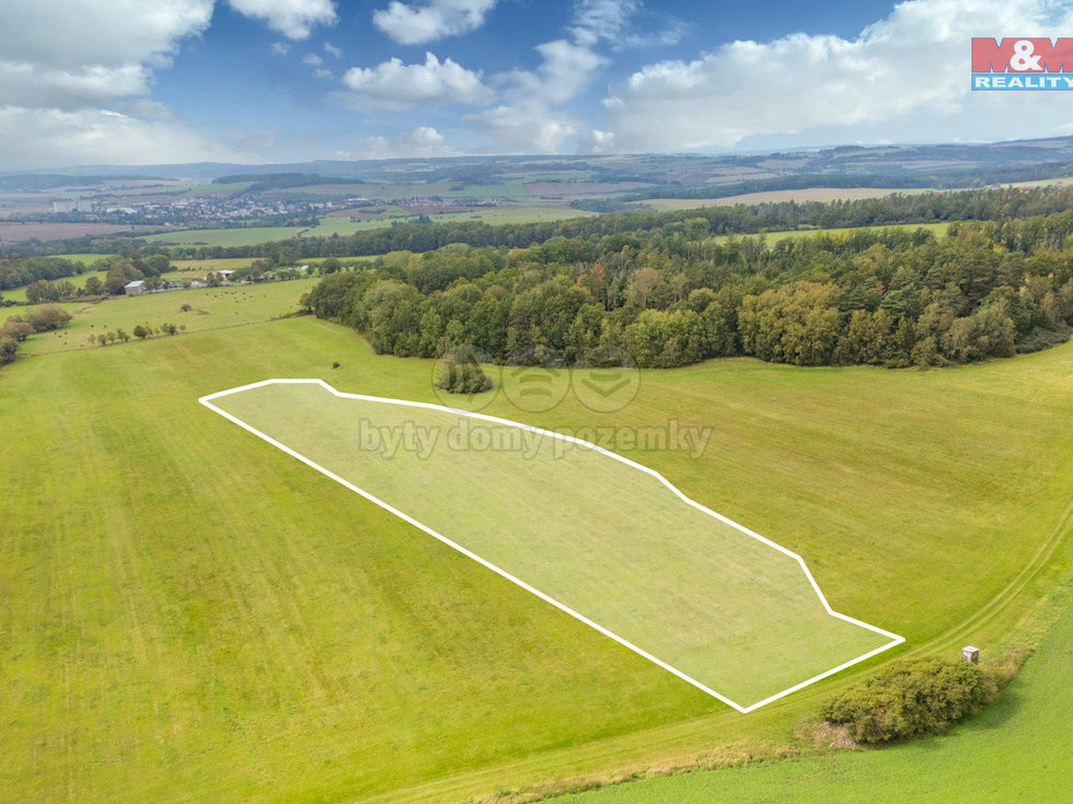 Prodej louky 14061 m², Spálené Poříčí