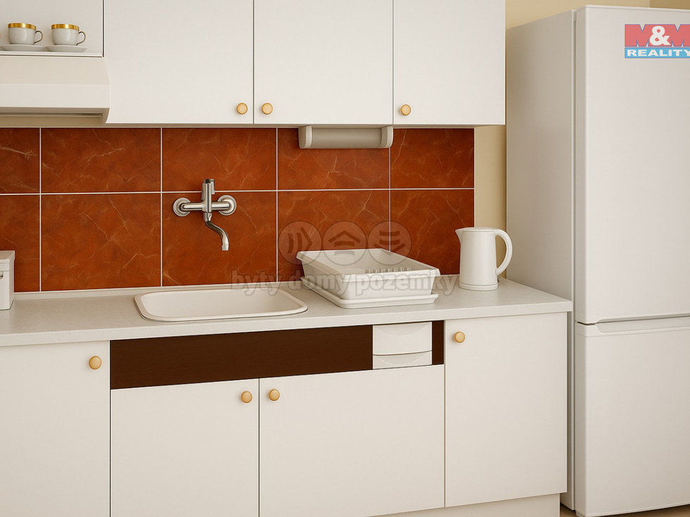 Pronájem bytu 1+1 44 m², Benešov