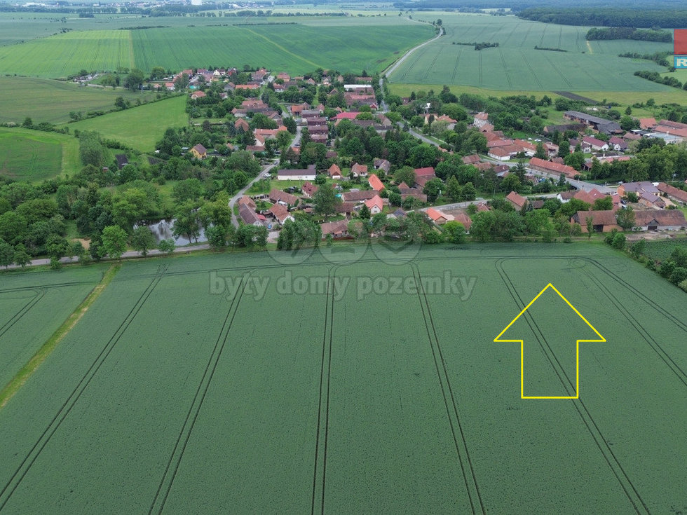 Prodej zemědělské půdy 13924 m², Záhornice