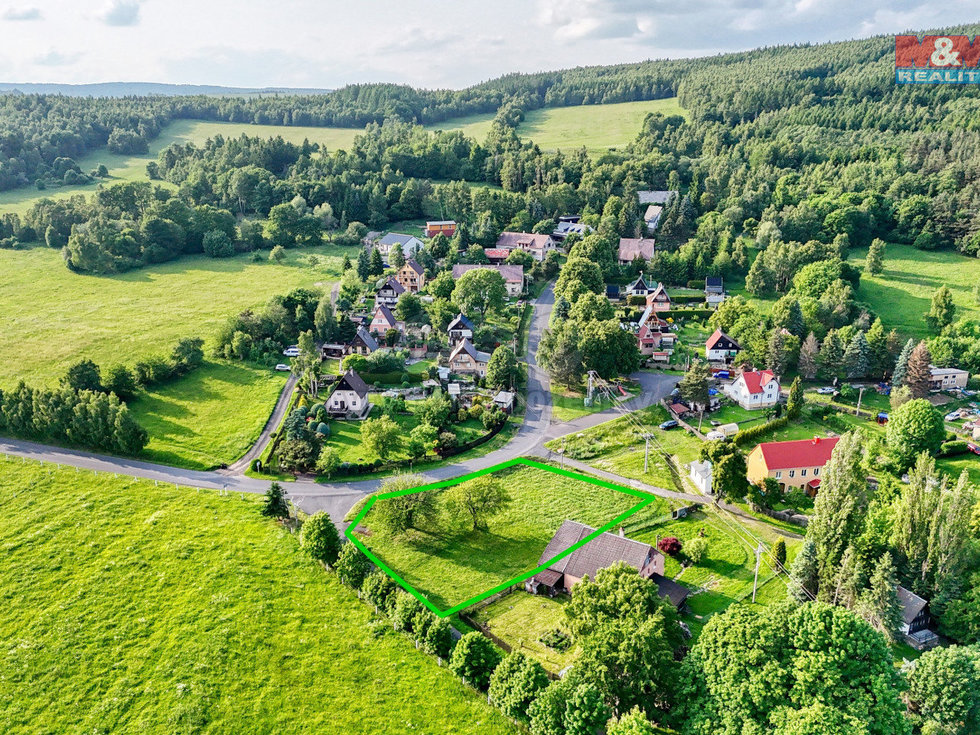 Prodej stavební parcely 1768 m², Místo