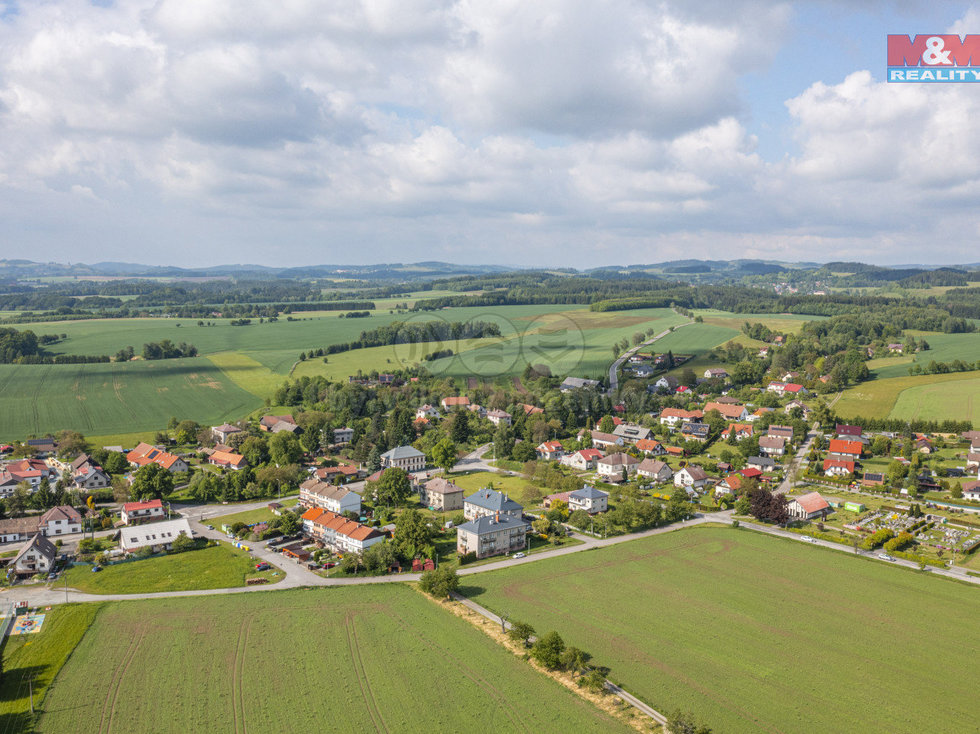 Prodej stavební parcely 1471 m², Bačetín