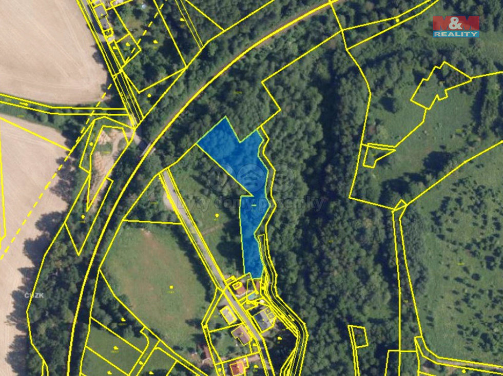 Prodej vodní plochy 3255 m², Skalice u České Lípy