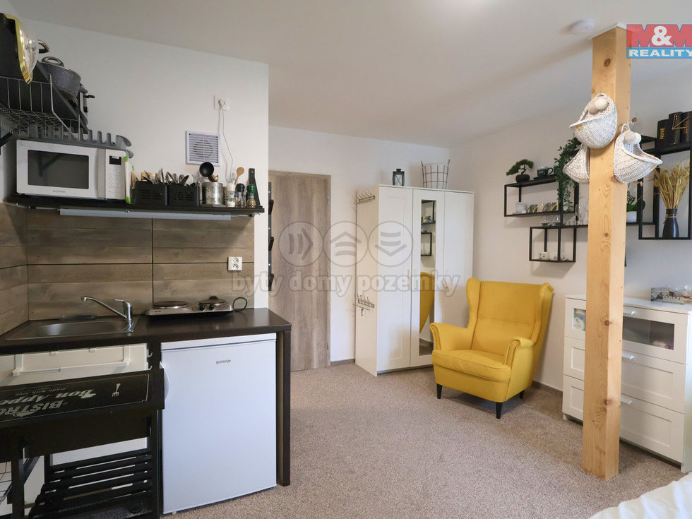 Prodej bytu 1+kk, garsoniery 23 m², Jeseník