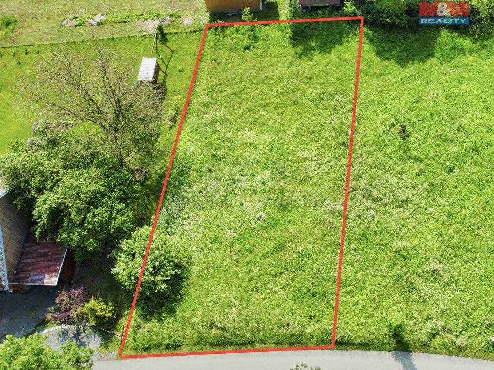 Prodej stavební parcely 605 m², Žamberk