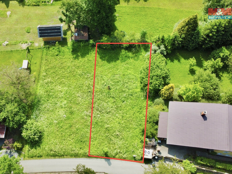 Prodej stavební parcely 600 m², Žamberk