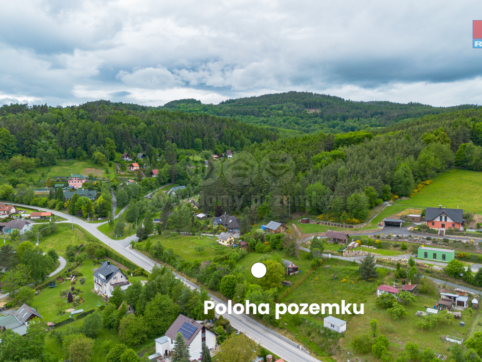 Prodej stavební parcely 1558 m², Vlachovo Březí