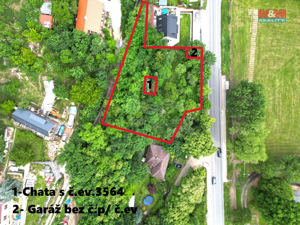 Prodej stavební parcely 2025 m², Plzeň