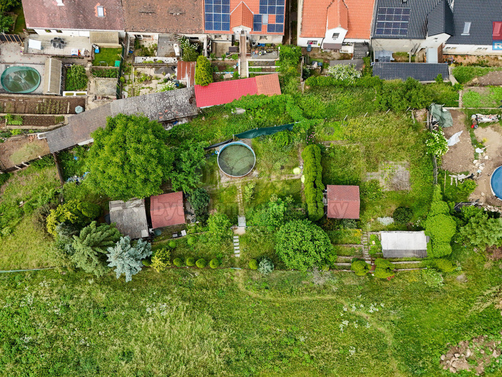Prodej zahrady 363 m², Obrnice