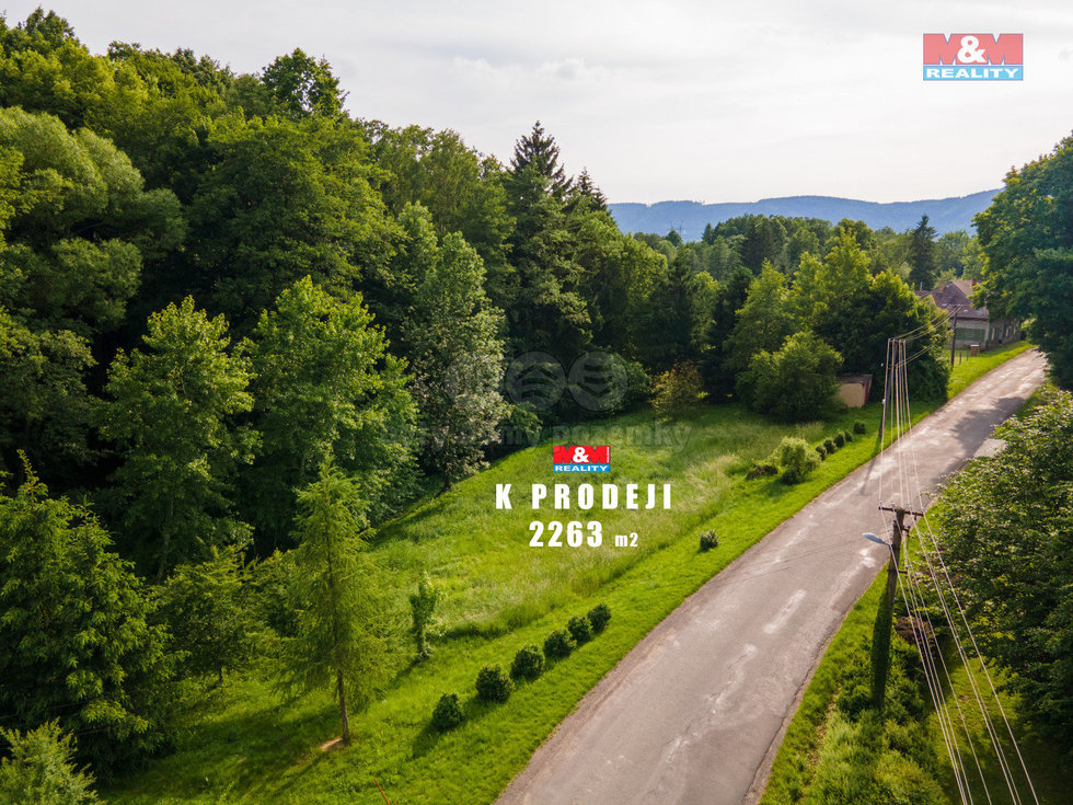 Prodej stavební parcely 2236 m², Rychnov na Moravě