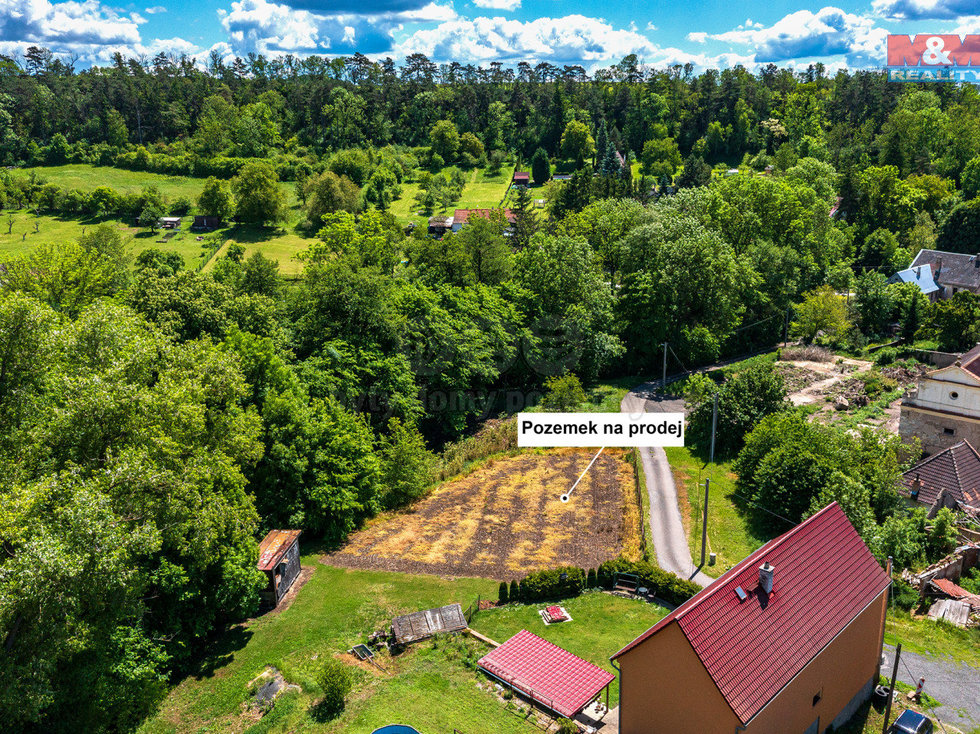 Prodej stavební parcely 866 m², Býčkovice