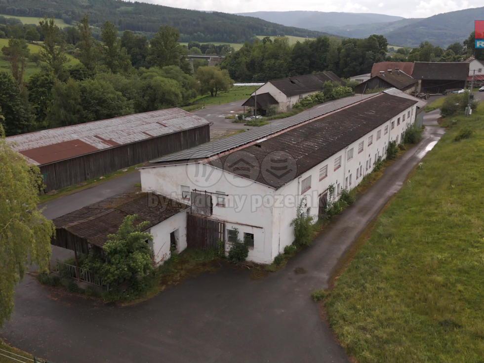 Pronájem skladu 1320 m², Dešenice