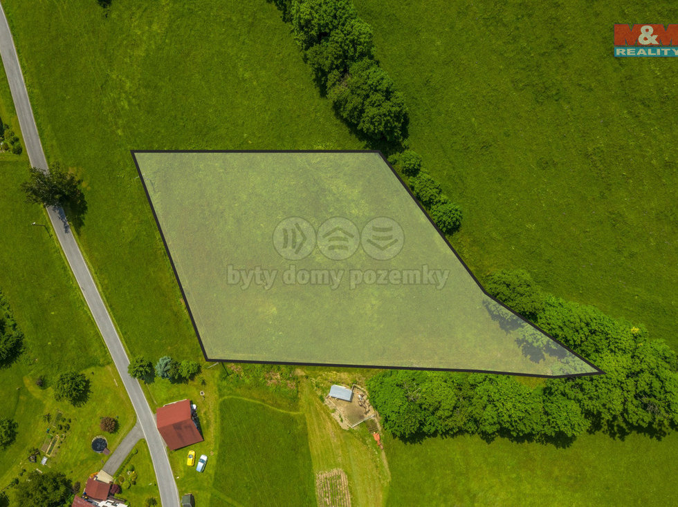 Prodej louky 3867 m², Zlatá Olešnice