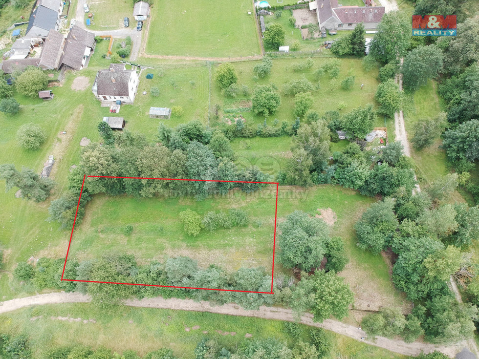 Prodej stavební parcely 1081 m², Cizkrajov